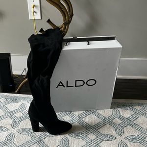 Over the knee Aldo boot.